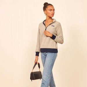 Patagonia Woolyester Fleece Pullover Size XS Oatmeal